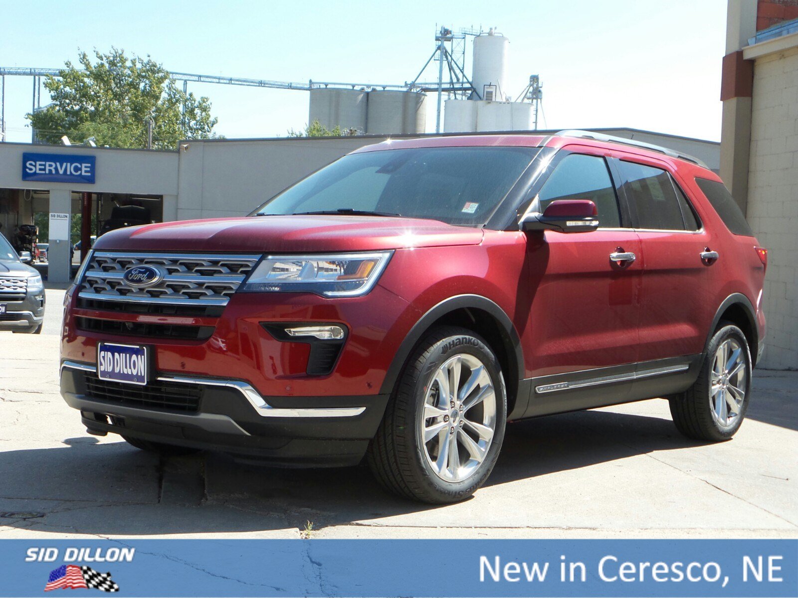 New 2018 Ford Explorer Limited SUV In Ceresco 9J279 Sid Dillon