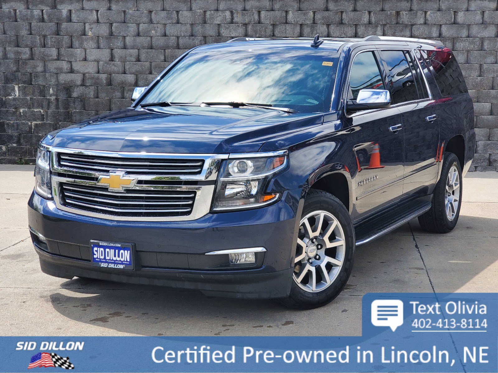 Certified Pre-Owned 2017 Chevrolet Suburban Premier SUV in Lincoln ...