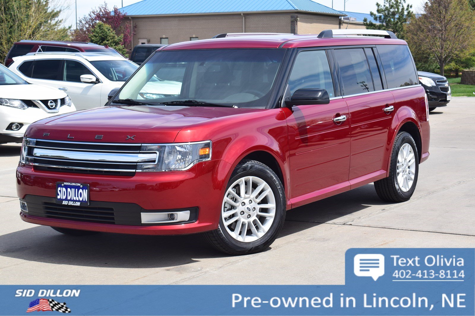 Pre Owned 2018 Ford Flex Sel Suv In Lincoln 4h19632a Sid Dillon Pre Owned 2018 Ford Flex Sel