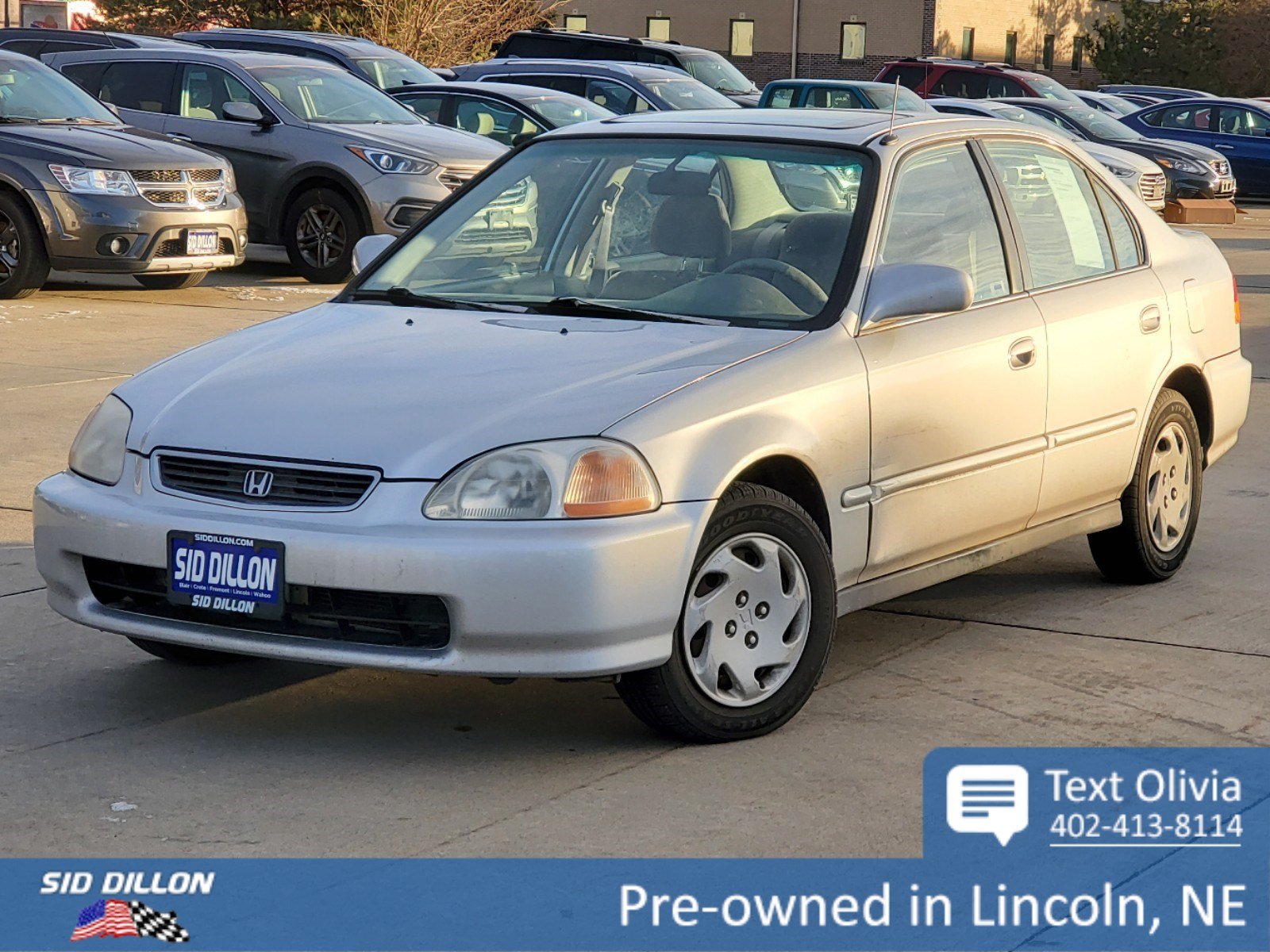 Pre Owned 1997 Honda Civic Ex Fwd 4 Door Sedan