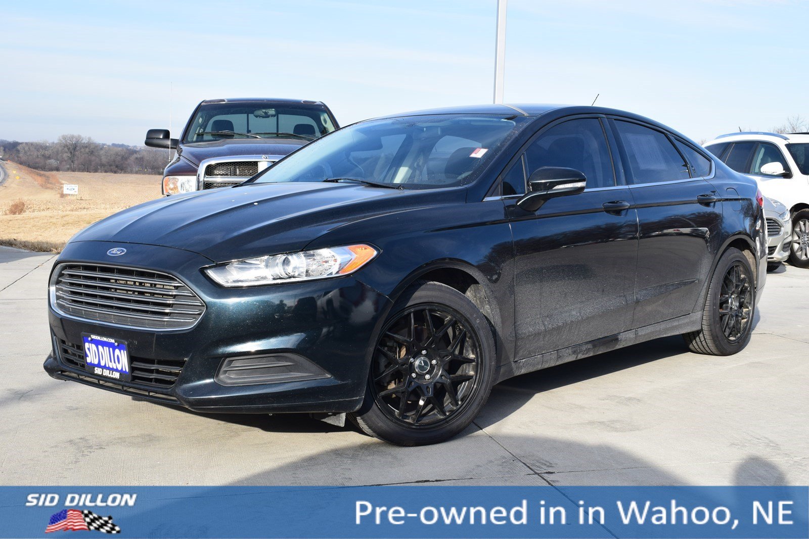 Pre Owned 2014 Ford Fusion Se 4 Door Sedan In Wahoo 5k746a Sid