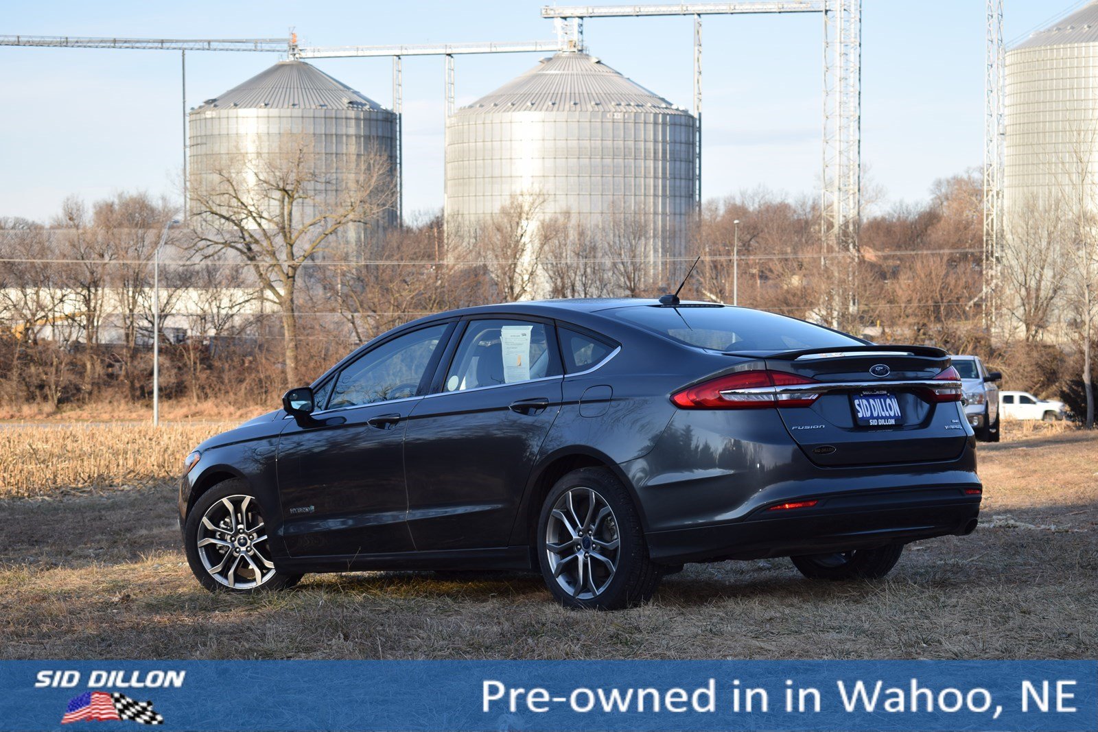 Pre Owned 2017 Ford Fusion Hybrid Se 4 Door Sedan In Wahoo 9p286 Pre Owned 2017 Ford Fusion Hybrid Se