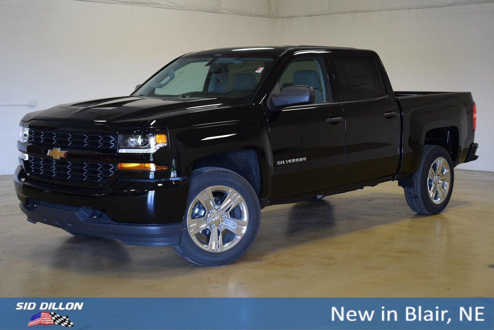 New 2018 Chevrolet Silverado 1500 Custom Crew Cab In Blair 3181758