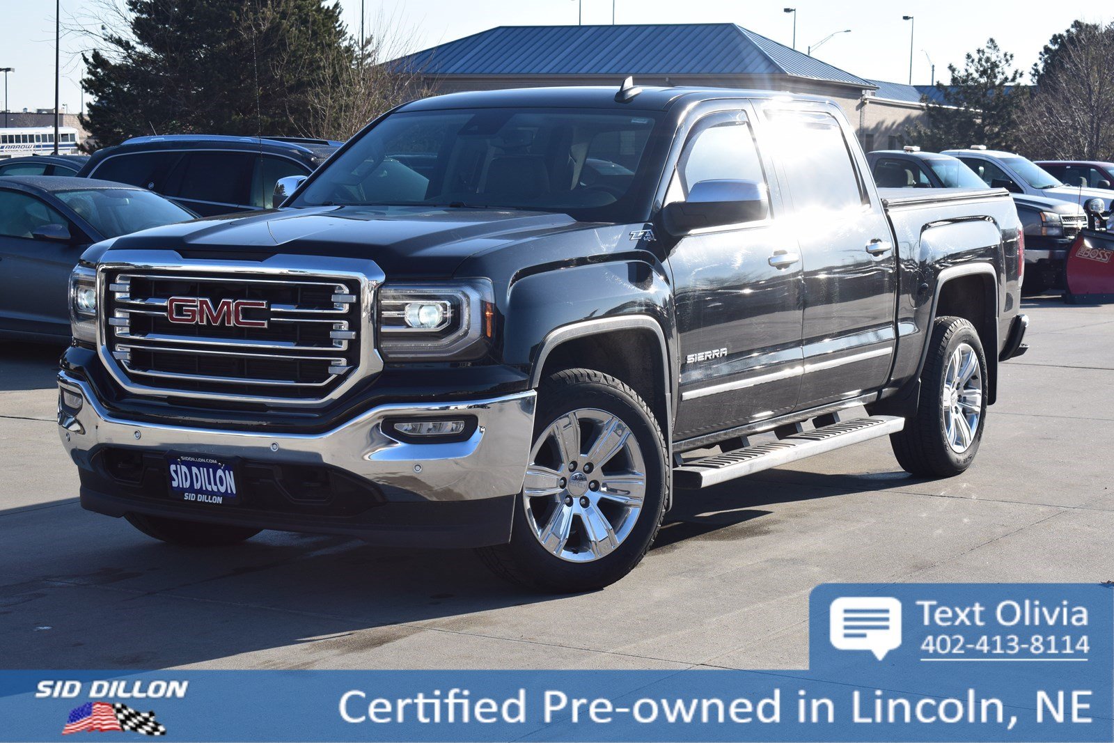 Certified Pre Owned 2017 Gmc Sierra 1500 Slt Crew Cab In Lincoln Certified Pre Owned 2017 Gmc Sierra 1500 Slt