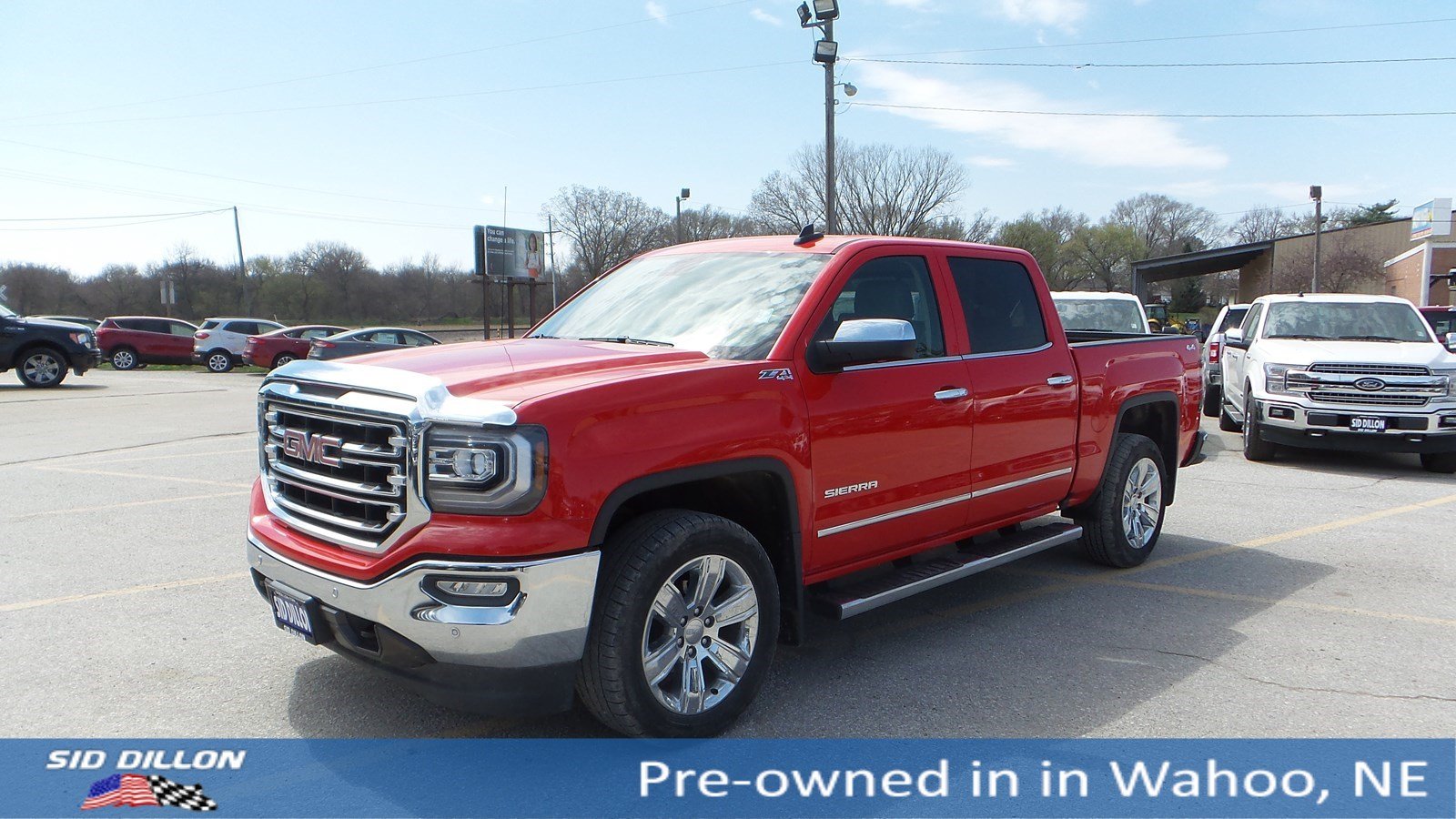 Pre Owned 2016 Gmc Sierra 1500 Slt Crew Cab In Wahoo 9j217a Sid Pre Owned 2016 Gmc Sierra 1500 Slt