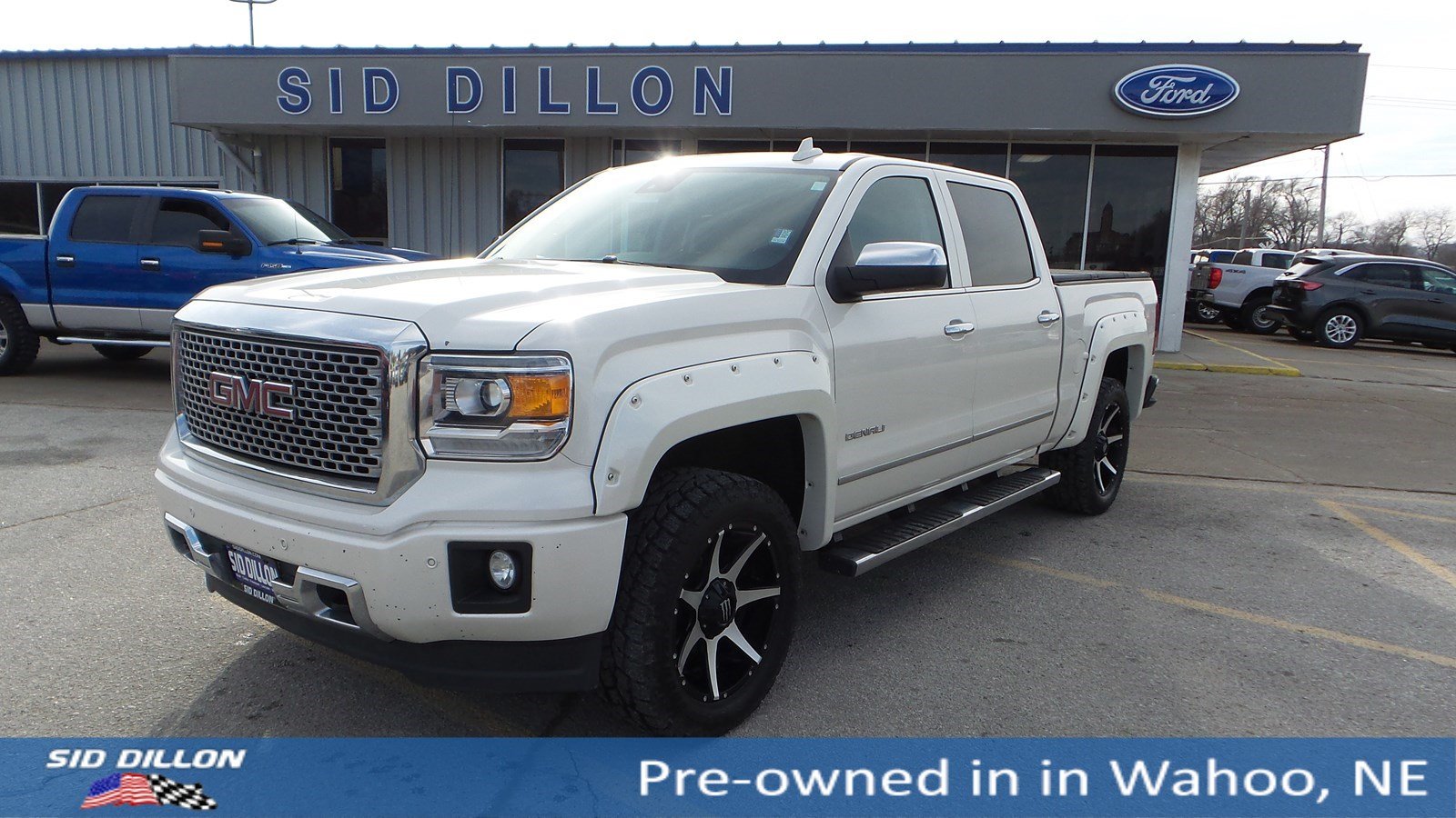 Pre Owned 2015 Gmc Sierra 1500 Denali Crew Cab In Wahoo 9k367a