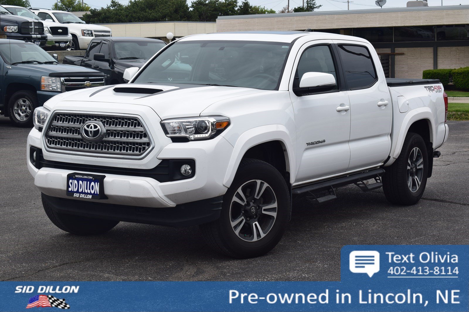Pre Owned 2017 Toyota Tacoma Trd Sport Crew Cab In Lincoln 4n19540a Pre Owned 2017 Toyota Tacoma Trd Sport