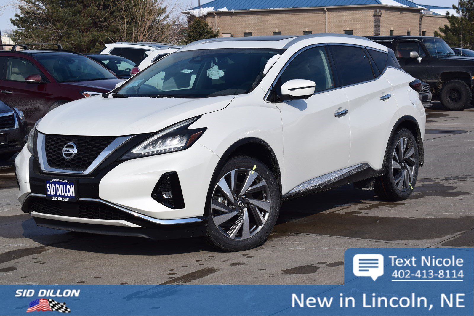 New 2019 Nissan Murano Sl Suv In Lincoln 4n19357 Sid Dillon Auto New 2019 Nissan Murano Sl