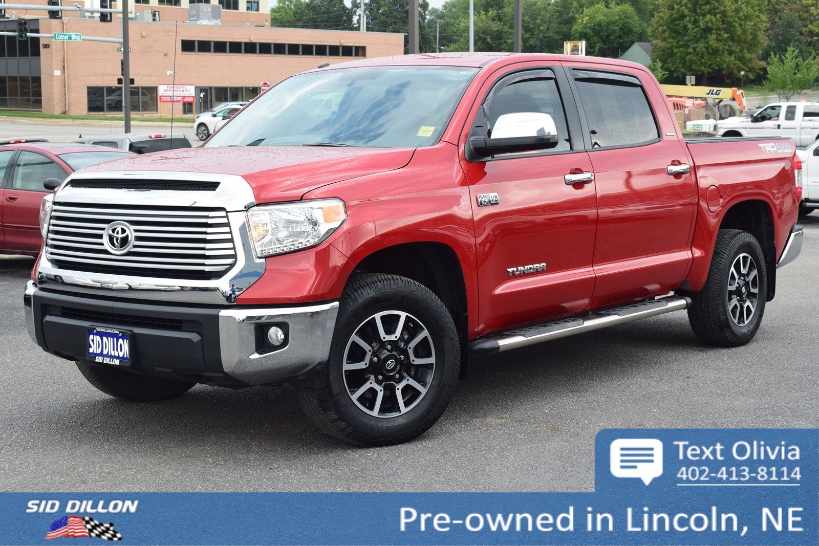 Pre Owned 2016 Toyota Tundra Ltd Crew Cab In Lincoln 4n18178a Sid
