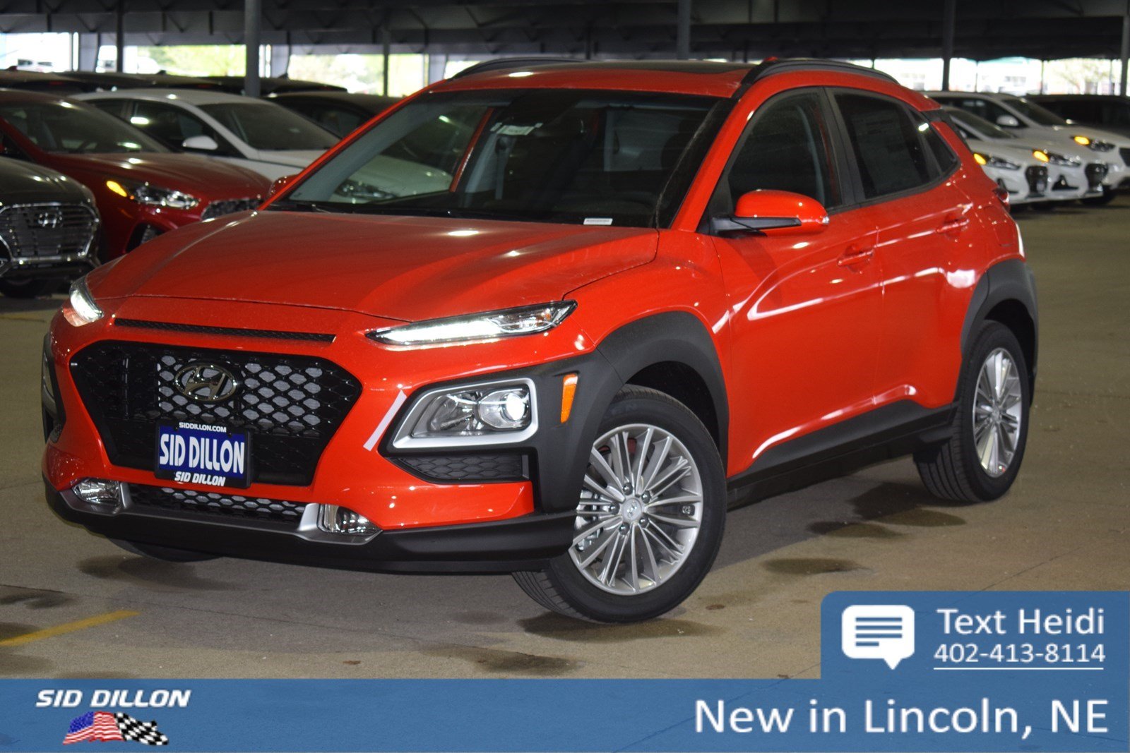 New 2019 Hyundai Kona Sel Suv In Lincoln 4h19644 Sid Dillon Auto New 2019 Hyundai Kona Sel