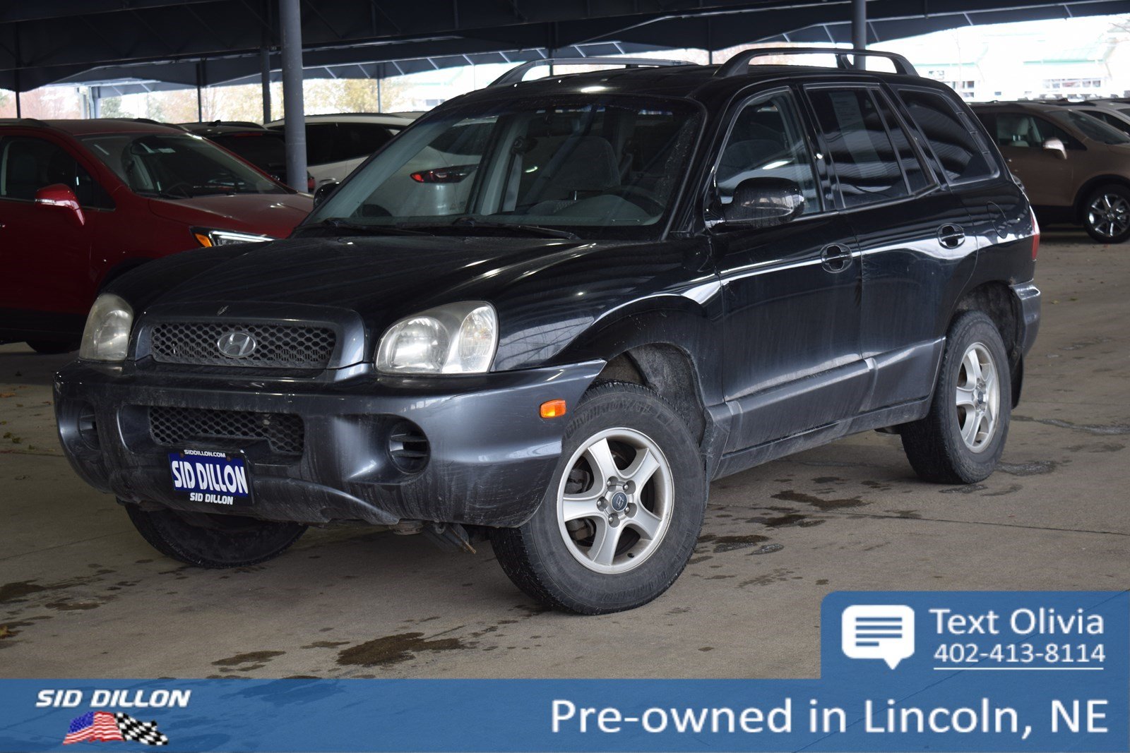 Pre Owned 2003 Hyundai Santa Fe 4dr 2wd Gl I4 At Suv In Lincoln Pre Owned 2003 Hyundai Santa Fe 4dr 2wd Gl I4 At