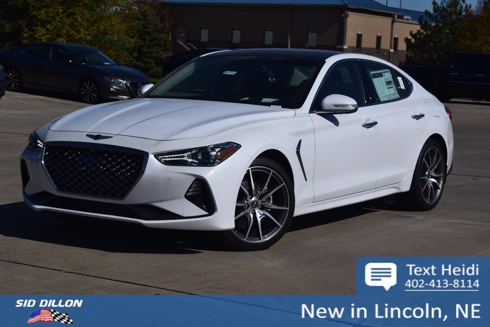 New 2019 Genesis G70 2 0t Advanced 4 Door Sedan In Lincoln 4g1927